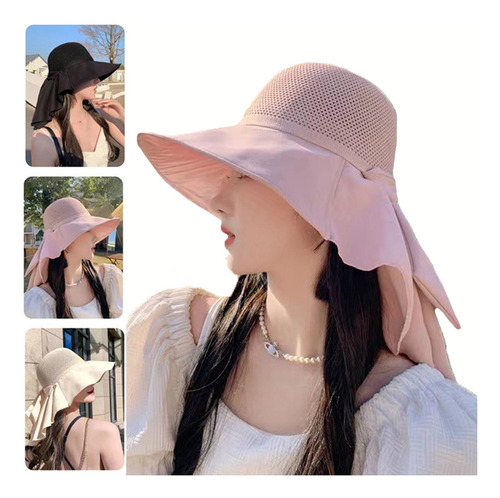 Sombrero De Sol De Ala Ancha For Mujer, Gorra De Viaje