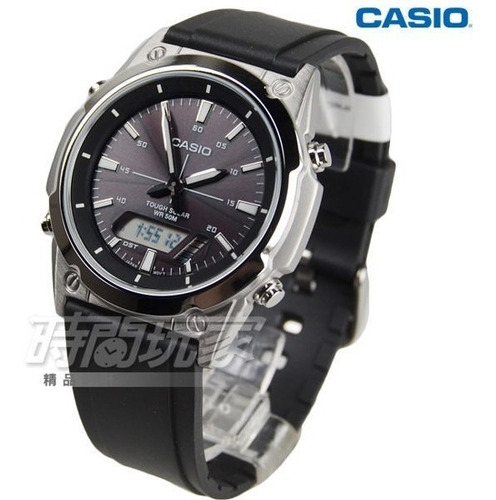 Reloj Casio Amw-s820-1a Solar Ag.of Local Barrio Belgrano