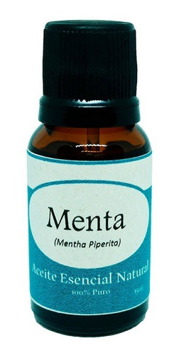 Menta Aceite Esencial Puro Natural 15ml