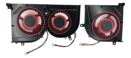Ventilador Msi Gs63 7rd 7re Gs63vr 6rf 7rf 7rg Cpu & Gpu