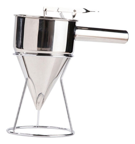 Funil Inox Dosador Confeiteiro