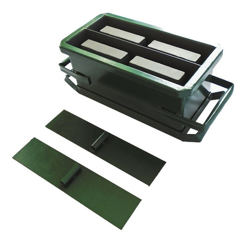 Imagem 2 de 4 de Forma Dupla Bloco De 12 (11,5 X 19 X 39 Cms) Com Fundo
