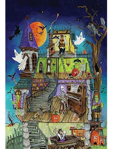 Spooky Halloween Jigsaw Puzzle 100 Piece By  - 19 X13  ...