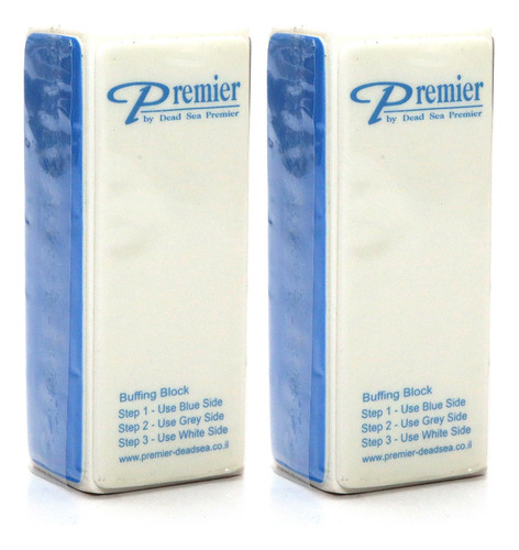 Kit 2 Buffer De Unhas Premier Dead Sea Importado Promoção