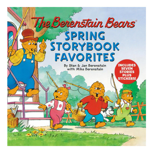 The Berenstain Bears Spring Storybook Favorites, De Berenstain. Editorial Harpercollins Publishers Inc En Inglés