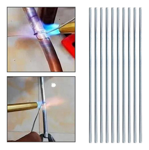 Haste De Solda 10x, Fio De Soldagem, Haste De 2,4 Mm