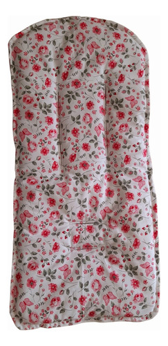Set Nacimiento Almohadon De Amamantar Nidito Reductor Y Mas Mariposas Rosa Bebe Y Rosa Viejo Liso