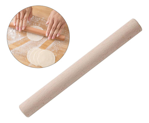 Rodillo De Madera Para Hornear Harina De Cocina Masa De