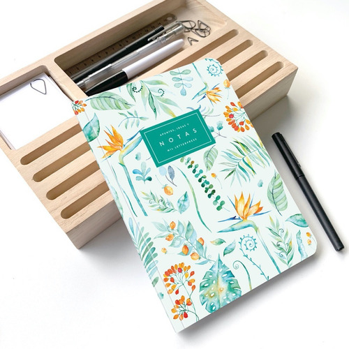 Cuaderno Rayado Strelitzia A5 - Mil Letterpress