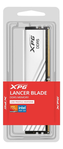 Memoria Ram Xpg Lancer Blade Ddr5 8gb 5600 Mt/s Cl-46 Blanco