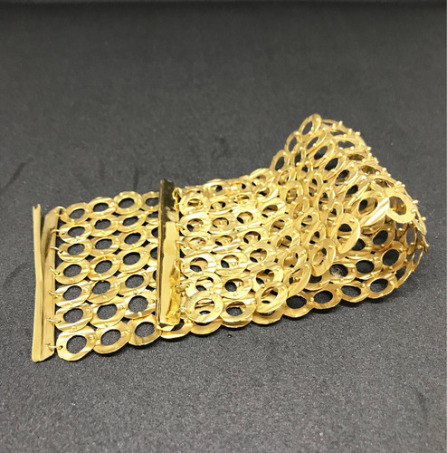Pulseira Em Ouro Amarelo - Maravilhosa!!