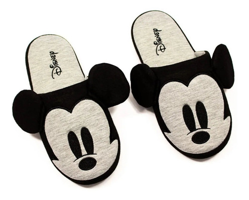 Imagem 3 de 4 de Chinelo De Quarto Mickey Mouse Tam P/m/g Zc 10071713