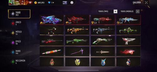 Free Fire Cuenta Veterana (Usado)