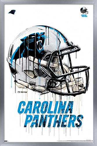 Trends International Panteras De Carolina Nfl - Drip Helmet