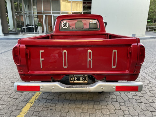 Imagen 7 de 15 de Ford F-100 Motor Naftero V8 Caja De 4ta Al Piso