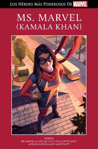 Héroes Más Poderosos De Marvel N°98 - Ms Marvel  Kamala Khan