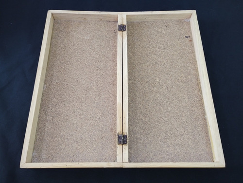 Ajedrez De Madera Completo Tablero Plegable De 35cm Usado (Usado)