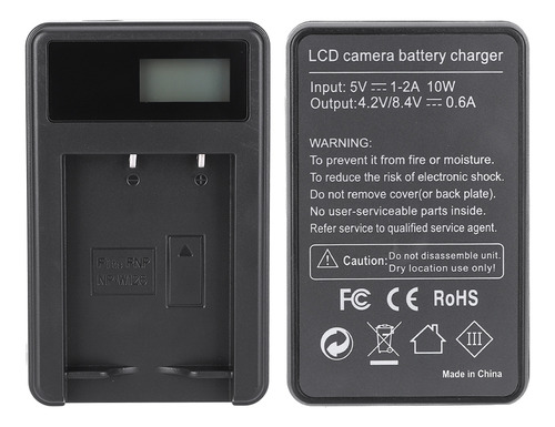 Batería Lcd Seivi, Cámara Sin Espejo, Pantalla Única, Usb