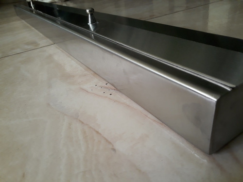 Quemador Bioetanol De Acero Inoxidable 100 Cm