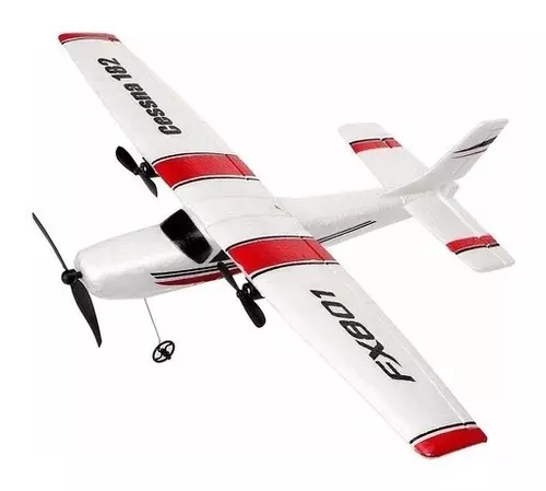 Avião Controle Remoto F949 Cessna 182 2 Bat 3 Canais Wltoys