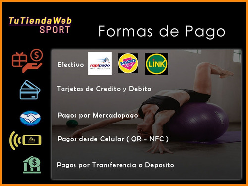 Imagen 6 de 6 de Calzas Deportivas Awwa Sport Ropa Deportiva Mujer Aw01