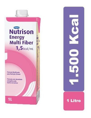 Nutrison Energy Multi Fiber 1.5 1 Litro Kit Com 5 Unidades