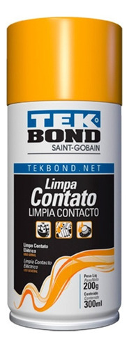 Limpia Contacto Electrico Tek Bond 300ml Uso General