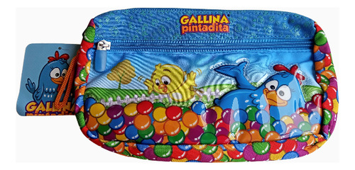 Cartuchera Gallina Pintadita/escolar/ Diseño Huevos /colegio