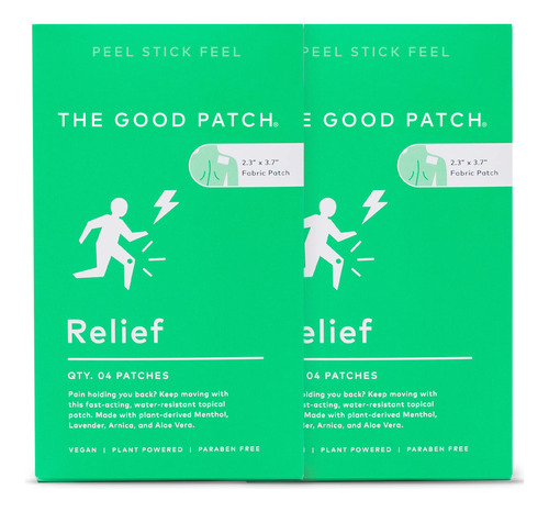 The Good Patch Parches Para Aliviar El Dolor