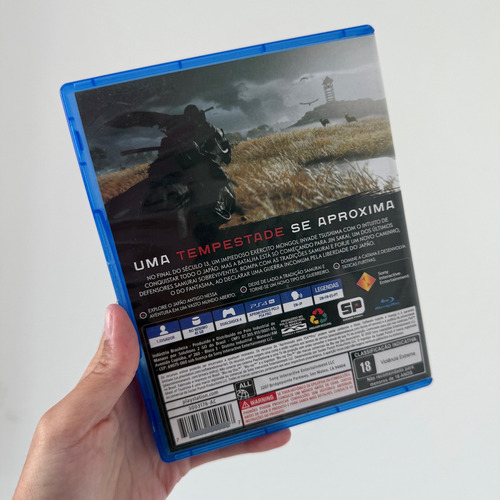 Ghost Of Tsushima Ps4 Semi Novo Mídia Física (Recondicionado)