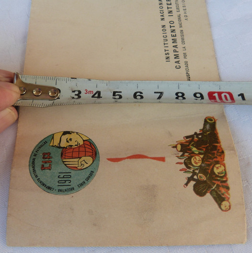 Monijor62-antiguo Coleccion Scout Sobre Campeonato Patrullas (Usado)