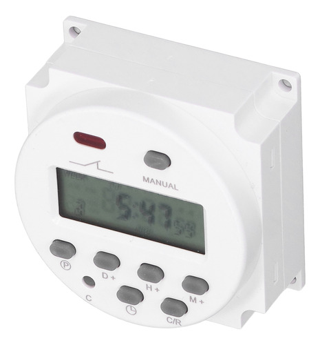 Relé De Control De Tiempo Digital Lcd Programable Con Tempor