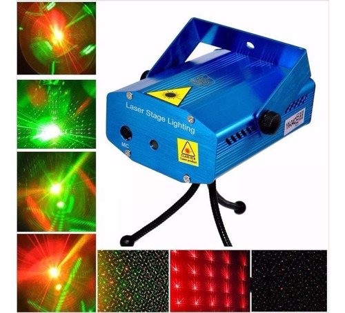 Mini Proyector Laser Seisa Multipunto Con Motivo E-06