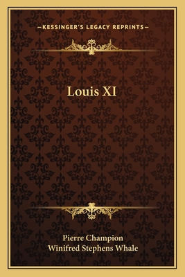 Libro Louis Xi - Champion, Pierre