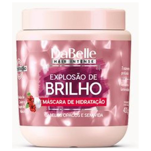 Máscara De Hidratação Capilar Dabelle Hair Explosão Brilho