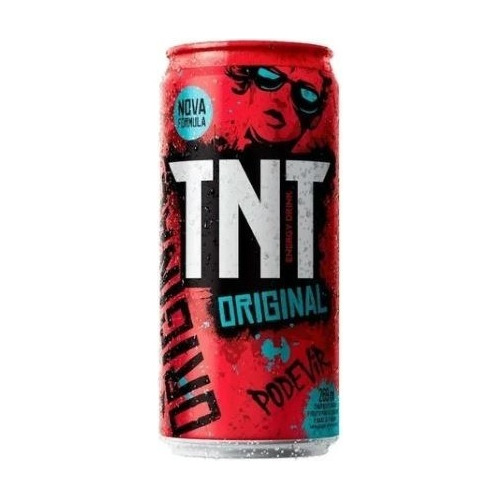 Energético T N T  Energy Drink Sabor Original 269ml Kit C/08