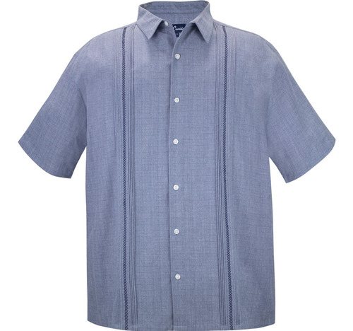 Guayabera G Candila  344bo Indigo Manga Corta Comfort