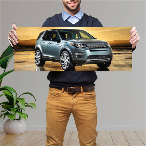 Cuadro 30x80cm Auto 2015 Land Rover Discovery Sp 267