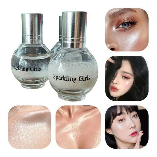 Iluminador Liquido Sparkling Girls Roll On Perfumado Brillo