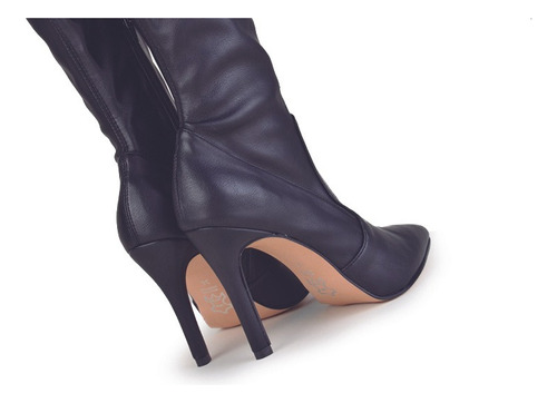 Imagen 9 de 10 de Bucaneras Botas Elastizadas Taco Aguja Emily - Ferraro