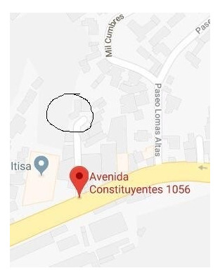 Imagen 4 de 4 de Terreno En Venta En Lomas De Chapultepec