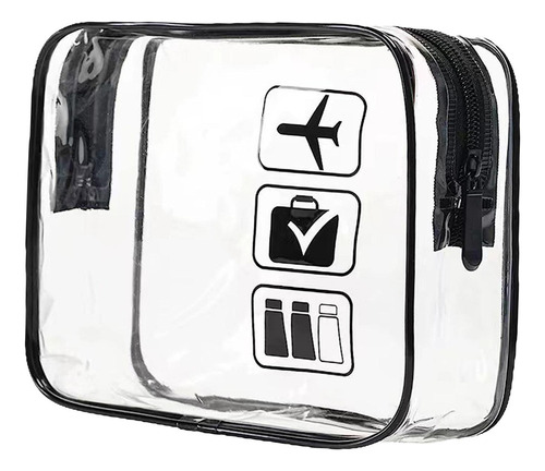 Mox 3 Bolsa De Maquillaje Transparente, Bolsa Cosmética