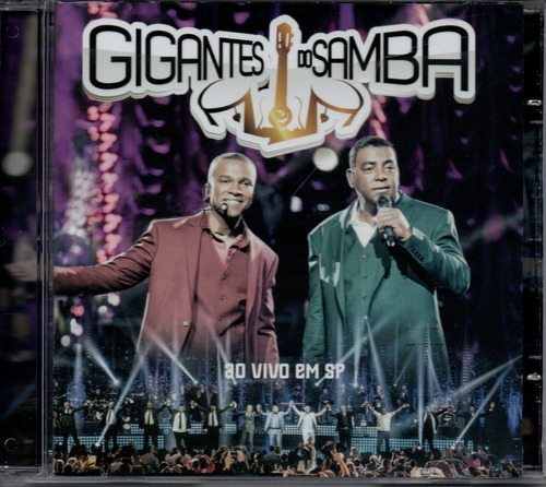 Cd Gigantes Do Samba - Ao Vivo Em Sp