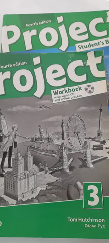 Project 3 Students Book Workbook - Oxford - Usado - Cd 930