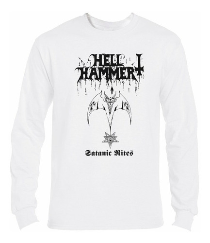 Polera Ml Hellhammer Satanic Rites Metal Abominatron