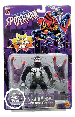 Toy Biz - 1996 - The Amazing Spider-man - Stealth Venom