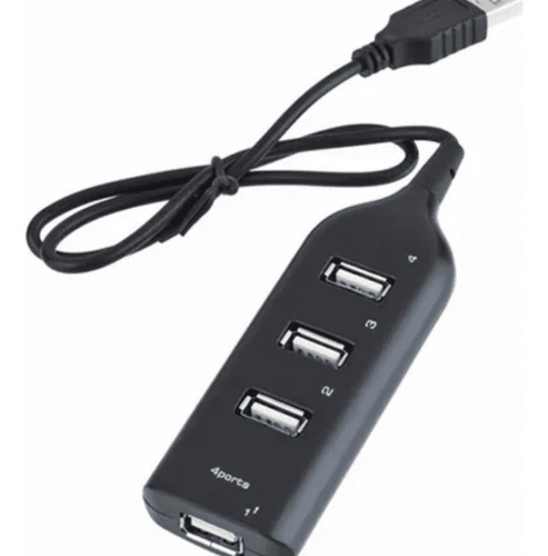 Hub Usb 2.0 4 Portas Plug And Play Hi-speed Cabo De 0,50m
