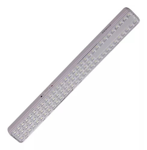 Luz Emergencia 90 Led Bah Litio 6hs 6500k Macroled Color Blanco