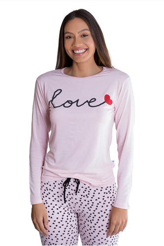 Pijama Manga Longa De Inverno Rlove Empório Do Algodão