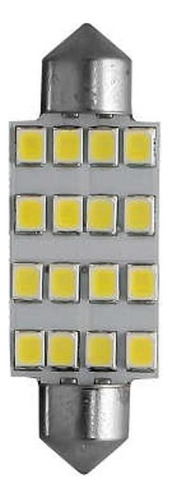 Par Lâmpada Torpedo Tg 1014003 16 Leds Luz Teto Placa Super